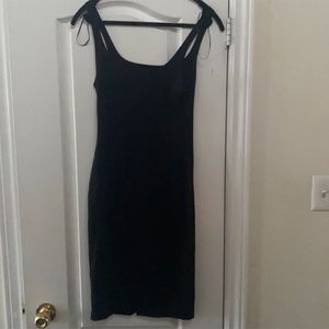 Zara black bodycon dress